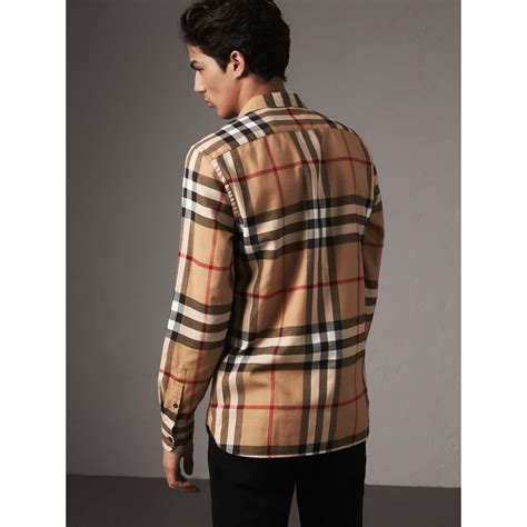 burberry flannel fabric|Burberry dress shirt men's.